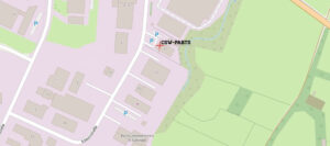 Karte, CSW-PARTS GmbH, Simmerath
